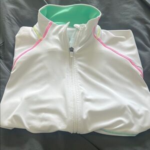 Fila Sport Jacket - White and Green